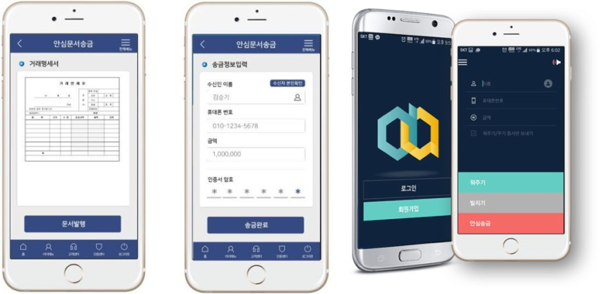 기브텍, 블록체인 이용한 ‘전자문서기반 계좌송금서비스’ 확대