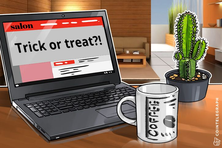  美 뉴스사이트 살롱(Salon), 광고 대신 암호화폐 채굴 제안