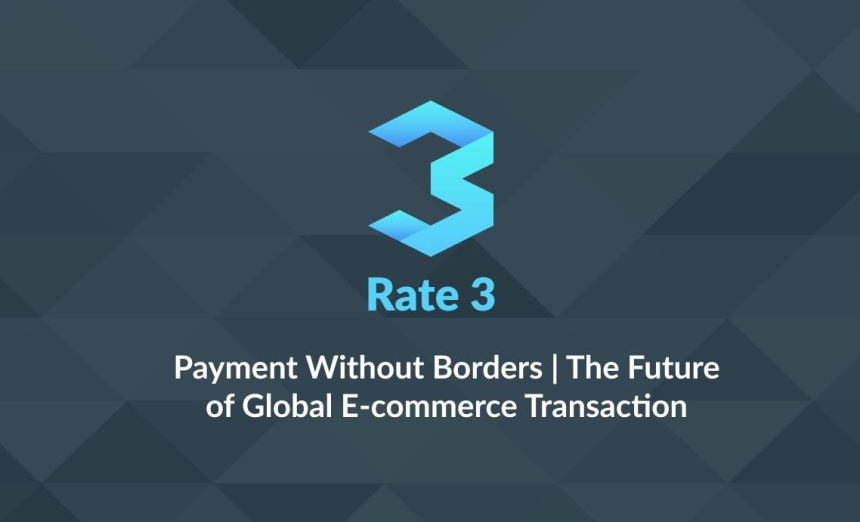 Rate3, 스텔라 네트워크 기반한 새로운 글로벌 전자상거래 모델 구축