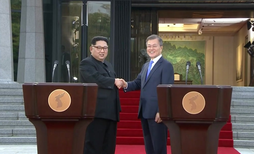  '판문점 선언' 블록체인에 기록…