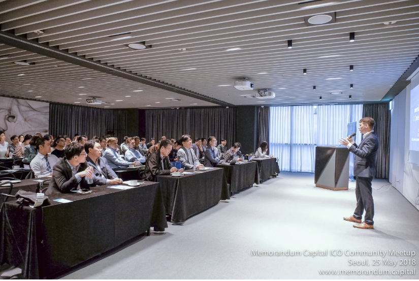  메모랜덤 캐피탈(Memorandum Capital), 5개의 유망 ICO 프로젝트 설명회 개최