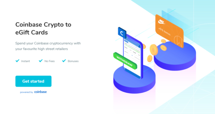  코인베이스, 유럽 및 오스트레일리아에 암호화폐 기프트카드 출시