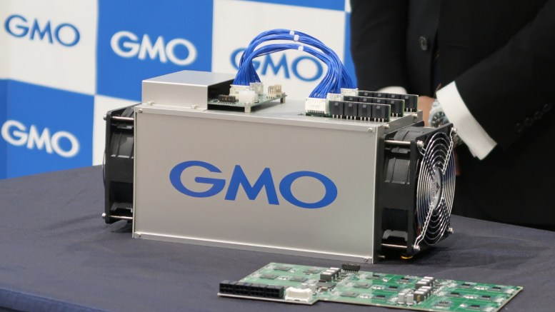 日 GMO, 비트코인 채굴기 신제품 'GMO B3' 출시