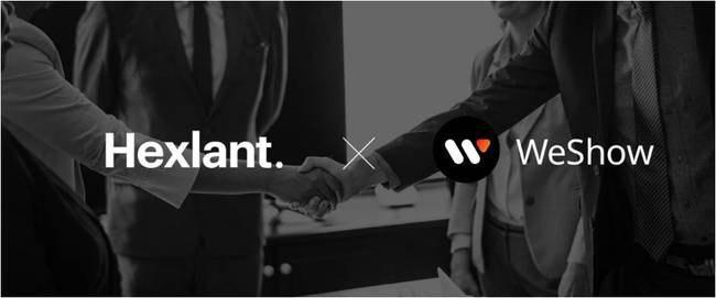  블록체인 기반 영상클립 플랫폼 위쇼, 헥슬란트와 파트너십 체결