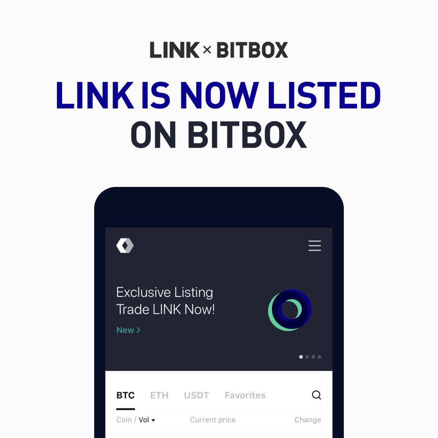  라인의 자체 암호화폐 '링크(LINK)', 비트박스에서 독점 거래 시작