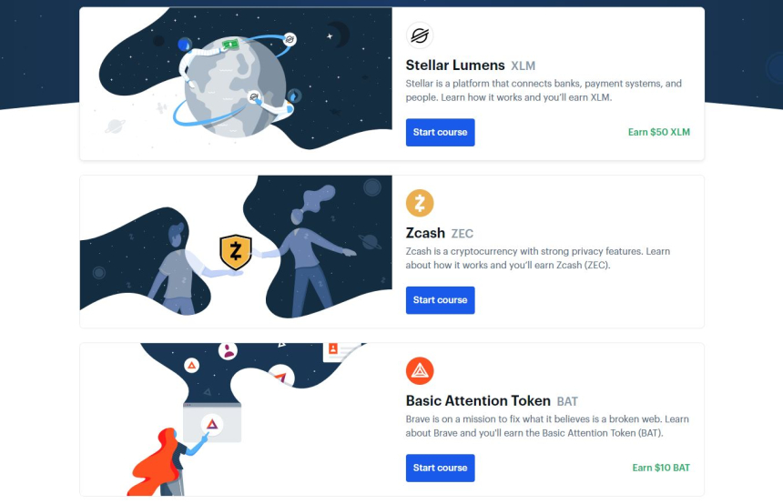  암호화폐 배우면 암호화폐로 보상…'코인베이스 언(Coinbase Earn)', 100여 개국 오픈