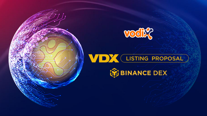  보디엑스(VodiX), 바이낸스 덱스 상장 위한 제안서 제출