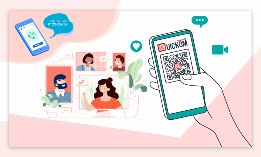  QR 코드를 통한 비즈니스 커뮤니케이션의 변화