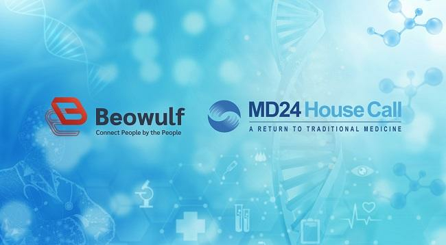 베어울프 블록체인, MD24 하우스콜과 파트너십 체결…원격 의료 시스템 구축 협력