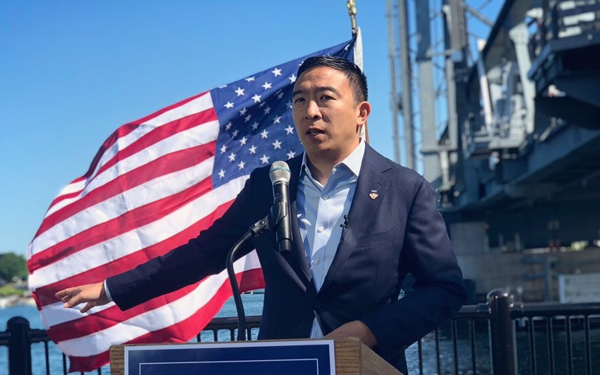  美 대선후보 앤드류 양 