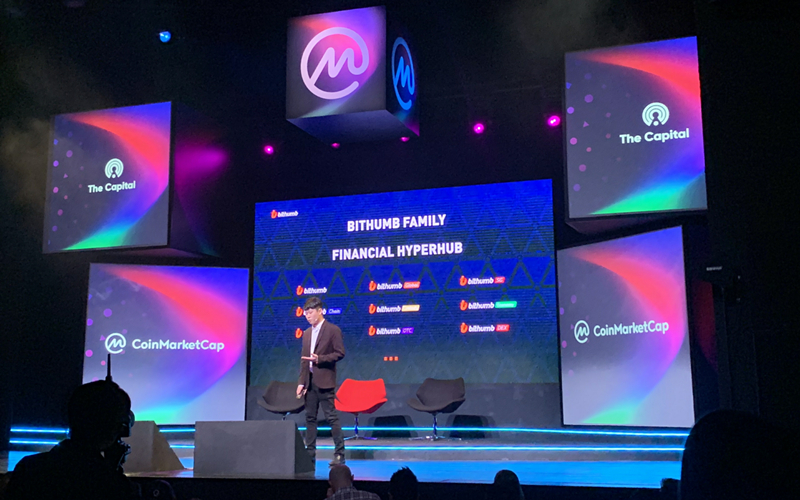  빗썸 글로벌, 코인마켓캡 컨퍼런스서 '빗썸코인' 최초 발표