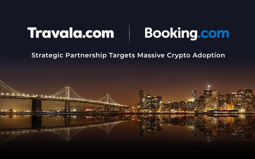  부킹닷컴, 암호화폐 지원 여행 서비스 ‘트라발라’와 파트너십 체결