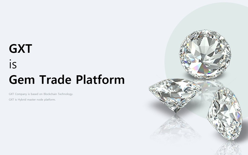  GXT, 주얼리 트레이딩에 블록체인 기술 활용