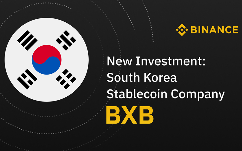  바이낸스, 국내 블록체인 스타트업 BXB와 제휴…원화 스테이블코인 지원할까