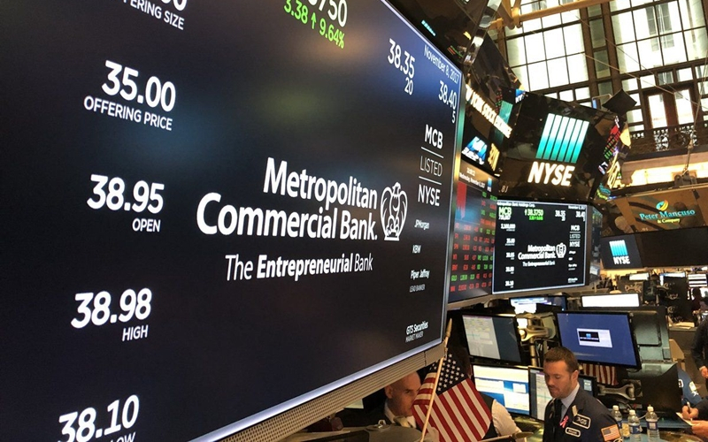  메트로폴리탄 은행, 지난해 암호화폐 예치금 '반토막' 