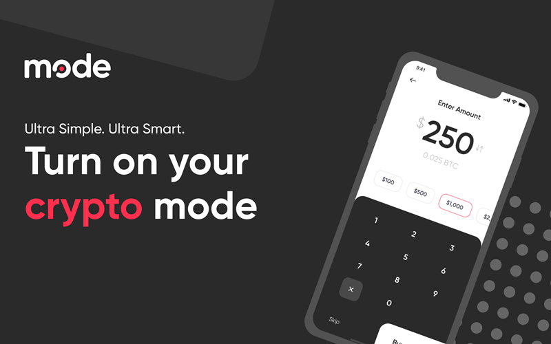  트위터 공동설립자, iOS 비트코인 뱅킹 앱 '모드(Mode)' 지원