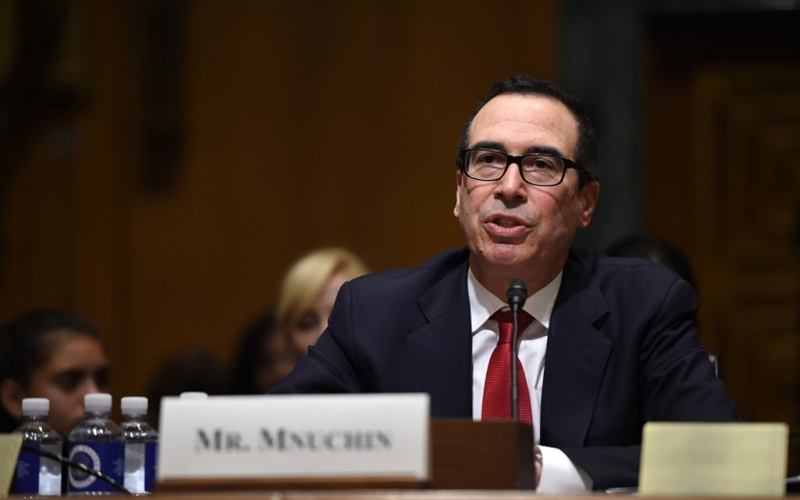 美 스티브 므누신 재무 장관 “핀센, 암호화폐 규제 준비 중”