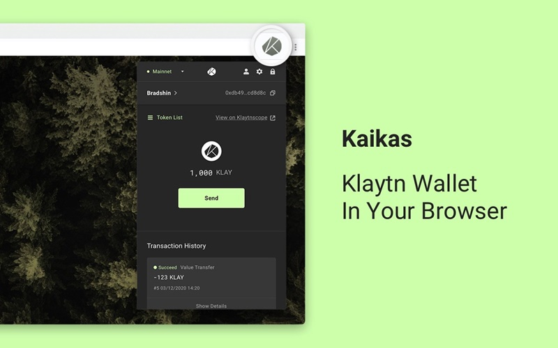  그라운드X, 클레이튼 웹브라우저 지갑 '카이카스' 출시