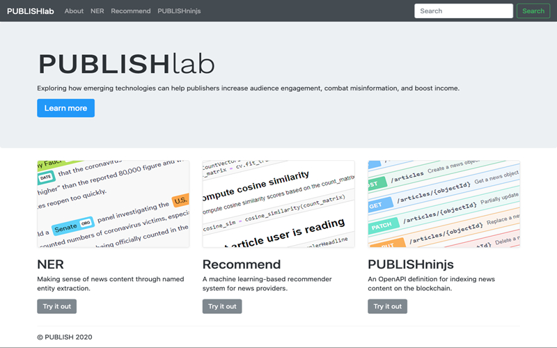  퍼블리시, 언론 기술 혁신 연구소 '퍼블리시랩' 출범