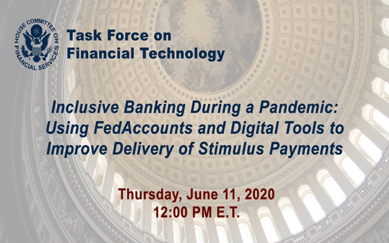 美 하원 청문회, 금융 시스템 개선 방안으로 ‘디지털 달러’ 논의