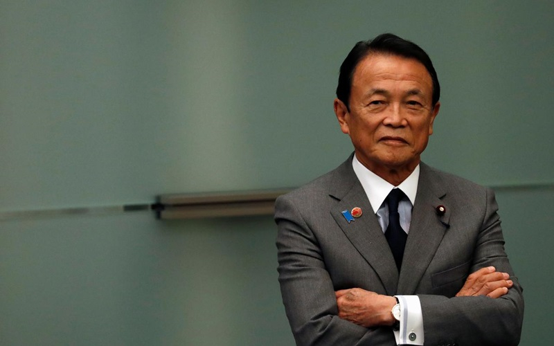  日 아소 다로 부총리 