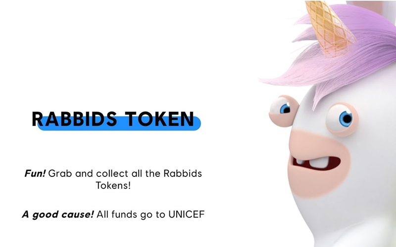  유비소프트, 블록체인 기반 수집용 토큰 '래비즈' 출시…수익은 유니세프 후원