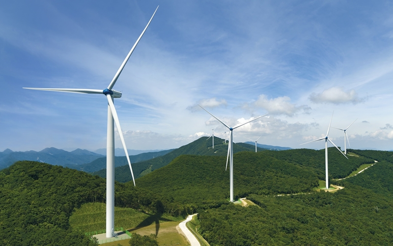  남부발전, 풍력발전에 블록체인 기술 도입…