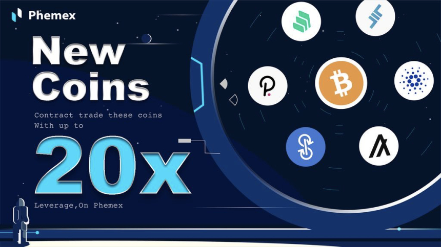  페멕스(Phemex), 디파이 코인 무기한 계약 거래 마켓 상장