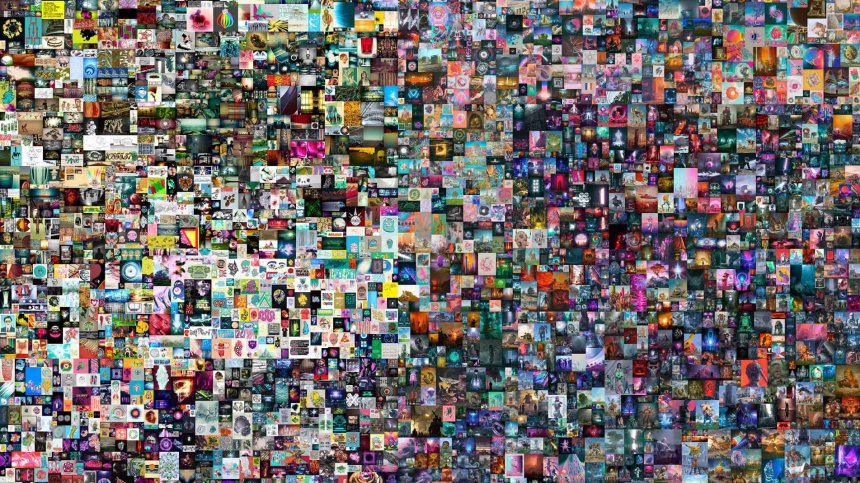  세계에서 3번째로 비싼 예술품은 NFT…비플 작품 784억에 낙찰