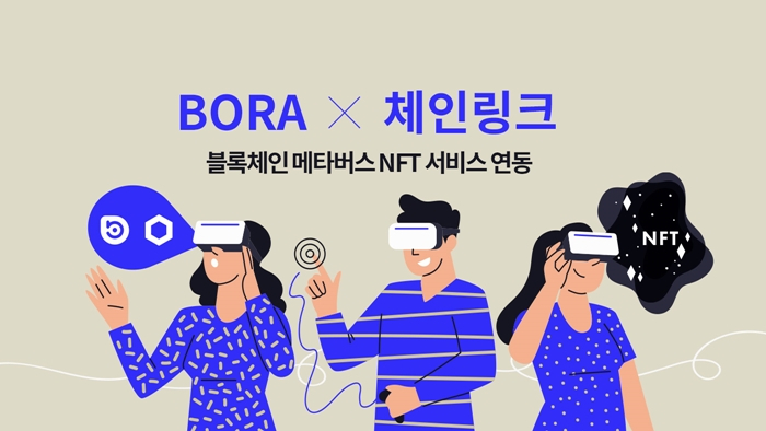 보라, 체인링크와 블록체인 메타버스 개발한다…NFT 연동