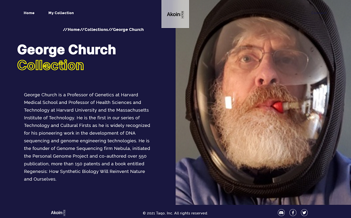  하버드대 교수 유전자 데이터 NFT화…