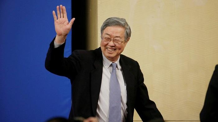  中 전 인민은행 총재 