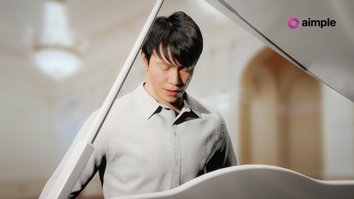  이모션웨이브, ‘블록체인 트렌드 컨퍼런스 2021'서 에임플로 제작된 AI 피아니스트 ‘한울’ 공개