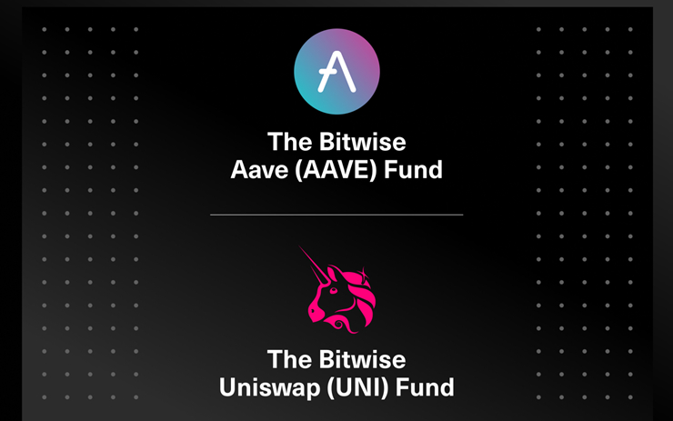  비트와이즈, AAVE·유니스왑 펀드 출시…디파이 투자 노출 확대