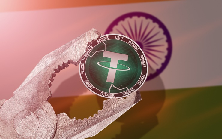  인도, 암호화폐 규제 가능성에 스테이블코인 가격 급락도