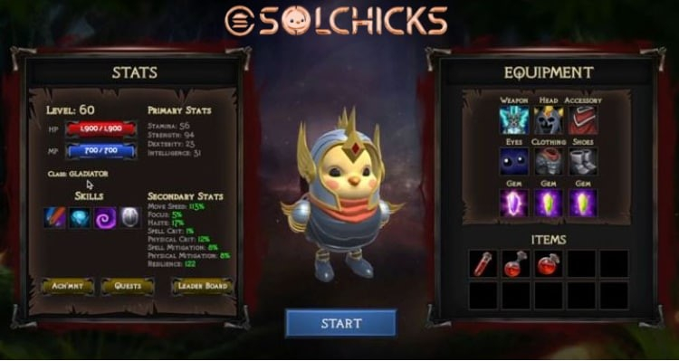  NFT P2E 게임 솔칙스, 11월 25일 토큰 프리세일 진행