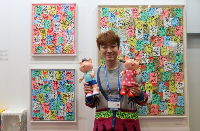  [NFT BUSAN 2021] '행복한 돼지' 그리는 한상윤 작가와의 만남