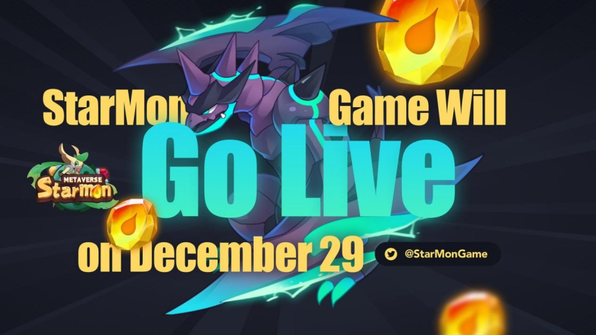  블록체인 게임 'StarMon' 12월 29일 정식 런칭
