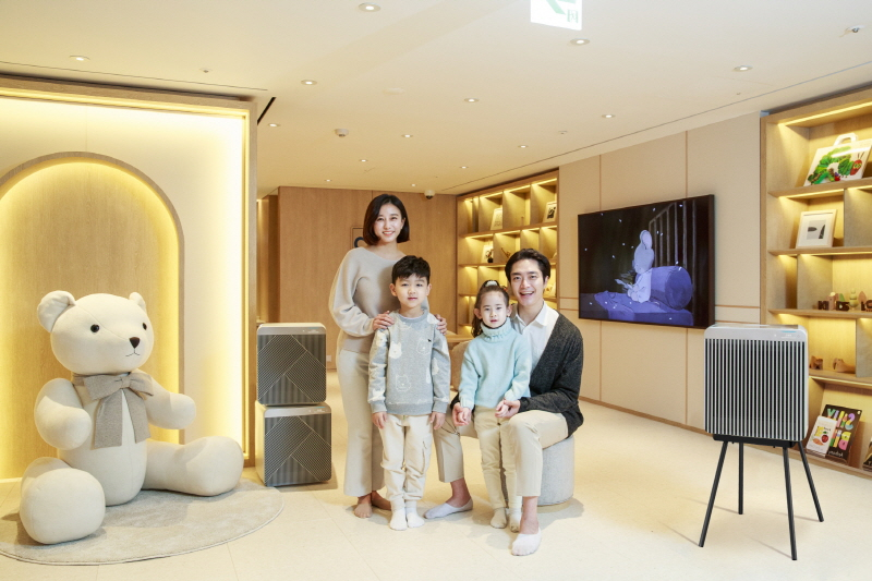  삼성전자, 서울신라호텔 키즈 라운지에 '비스포크 큐브 Air' 체험 공간 마련