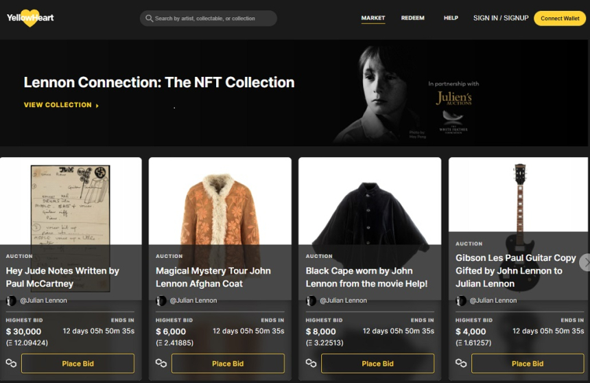  영국 록 밴드 전설 '비틀즈', NFT로 만난다