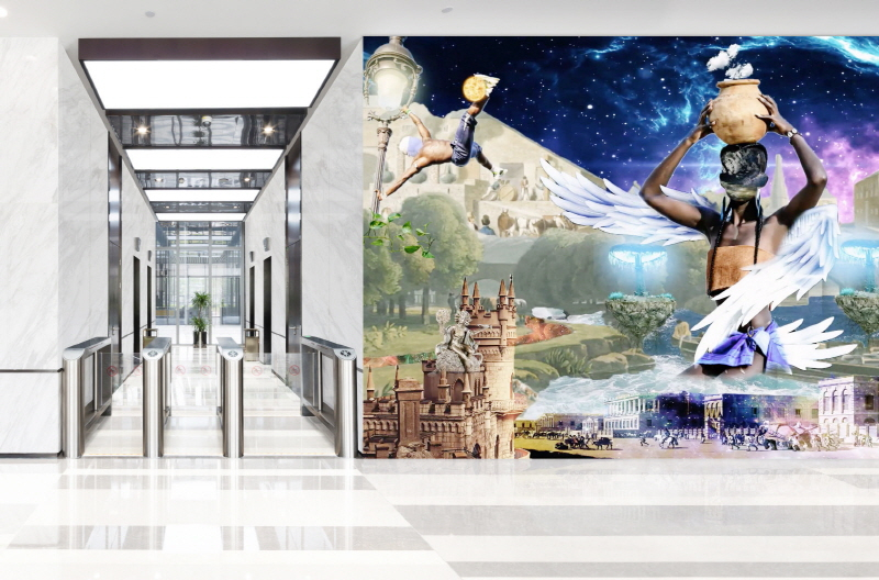  LG 'LED 사이니지', NFT 디지털아트 플랫폼 탑재