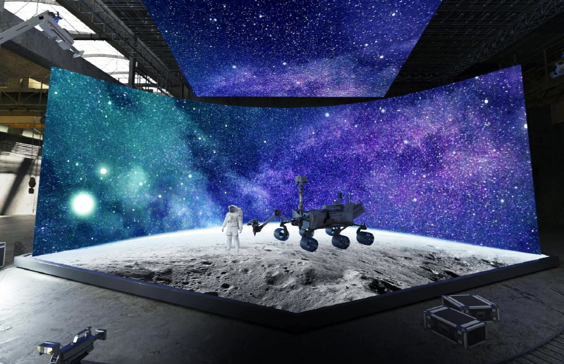  LG전자, 'LED 사이니지'로 버추얼 프로덕션 스튜디오 수요 잡는다