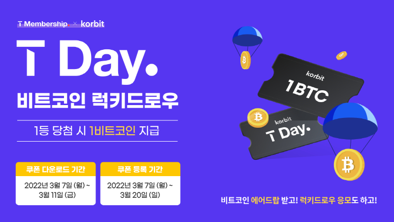  코빗, SKT T멤버십 고객 대상 프로모션…