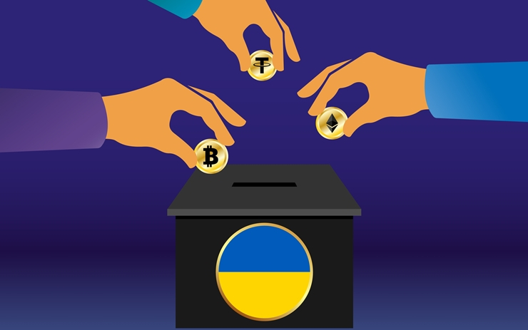 암호화폐 기부 장려 나선 우크라이나…