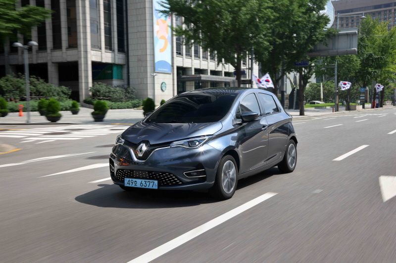  르노 조에·트위지, xEV 트렌드 코리아 2022 참가