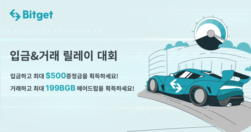  비트겟 입금·거래 레이싱 대회 2라운드 개최, 최대 500 USDT 증정