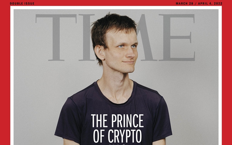  타임지 장식한 비탈릭 