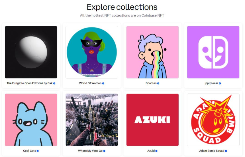  코인베이스 NFT 마켓 베타 첫발...