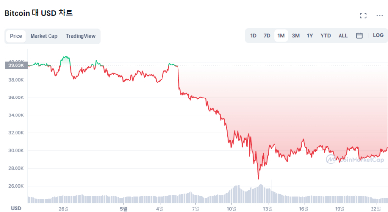  [시세브리핑] 3만 달러 횡보하는 비트코인...'저가매수 vs 약세 계속될 것’