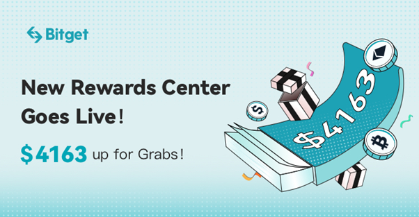  비트겟, 새로운 리워드센터 오픈…최대 4163달러 리워드 제공